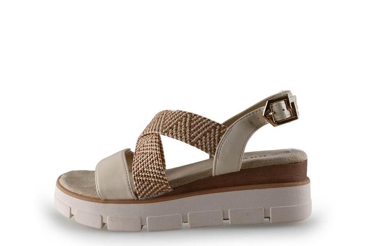 Bugatti sandalen in maat 38 Beige | 10% korting, Kleding | Dames, Schoenen, Beige, Zo goed als nieuw, Sandalen of Muiltjes, Verzenden