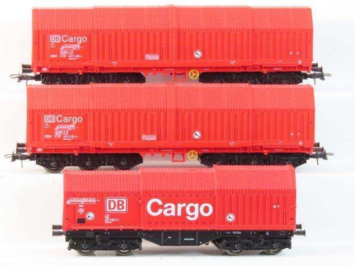 Roco H0 - 46918/46771 - Modeltrein goederenwagon (3) - 2x, Hobby en Vrije tijd, Modeltreinen | H0