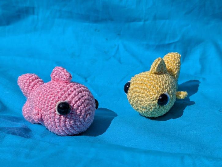 Haakpatroon Vis (Zee-thema slinger), Hobby en Vrije tijd, Breien en Haken, Breien of Haken, Nieuw, Wol of Garen, Ophalen of Verzenden