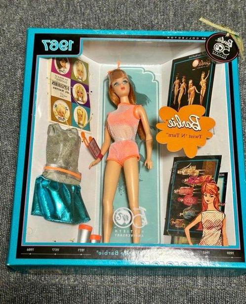 Mattel  - Barbiepop Twist n Turn Stacey Reproduction 2008 -, Antiek en Kunst, Antiek | Speelgoed