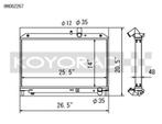 Koyo 09-11 Mazda RX-8 1.3L (MT) Radiator - HH062267, Ophalen of Verzenden, Nieuw