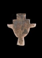 Oude Egypte, Nieuwe rijk Zilver Hathor Hoofd Amulet (Zonder