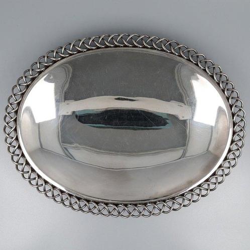 Jacob Grimminger - Modern Design - Fruitschaal - .925 zilver, Antiek en Kunst, Antiek | Goud en Zilver