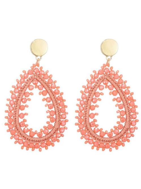 Oorbellen Ibiza Koraal, nikkelvrije oorbel, Sieraden, Tassen en Uiterlijk, Oorbellen, Verzenden