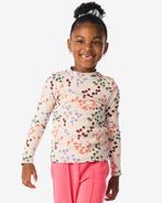 HEMA Kinder shirt met ribbels gebroken wit, Verzenden, Nieuw