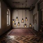 Industriële Retro Hanglamp – Vintage IJzeren Lamp voor Keuke, Huis en Inrichting, Verzenden, Nieuw