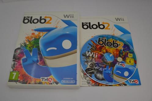 De Blob 2 (Wii FAH CIB), Spelcomputers en Games, Games | Nintendo Wii, Zo goed als nieuw, Verzenden