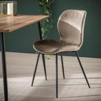 Eetkamerstoel  Velvet Champagne - Armstoel Champagne  -, Huis en Inrichting, Stoelen, Ophalen of Verzenden, Nieuw