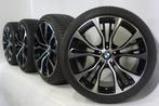 BMW X5 F15 X6 F16 M599 21 inch velgen Pirelli Runflat Zomerb, Gebruikt, Velg(en), Zomerbanden, 21 inch