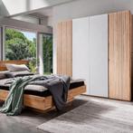 Forestales Brooklyn Massief Eikenhout Kledingkast - 240cm 4-, Nieuw