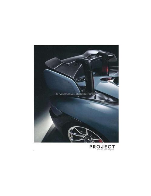 2018 MCLAREN PROJECT MAGAZINE DUITS, Boeken, Auto's | Folders en Tijdschriften