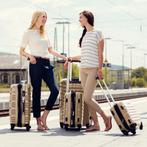 Kofferset Mila 4-delig met bagageweger en bagagelabels - cha, Nieuw, Verzenden