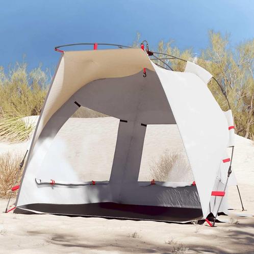 vidaXL Strandtent 2-persoons waterdicht snelontgrendeling, Caravans en Kamperen, Tenten, Nieuw, tot en met 2, Verzenden