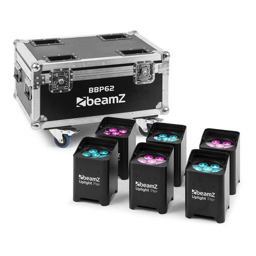 BeamZ set met 6x BBP62 uplights voor binnen en buiten in, Muziek en Instrumenten, Licht en Laser, Verzenden