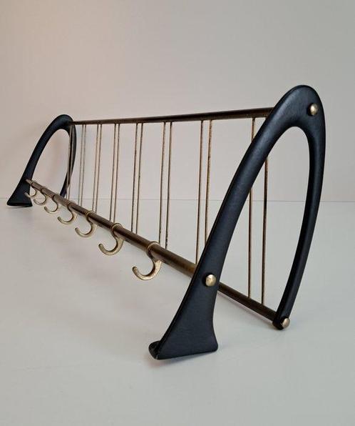 Kapstok - Messing, Metaal, Antiek en Kunst, Kunst | Designobjecten