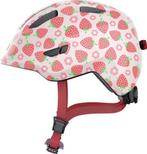 Abus Smiley 3.0 Led - Fietshelm - Kinderen Pink Strawberry S, Ophalen of Verzenden, Nieuw, Abus