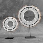 Decoratief ornament (2) - NO RESERVE PRICE - Pair of White, Antiek en Kunst
