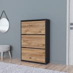 [en.casa] Schoenenkast Aurskog met 3 vouwdeuren 110x73,5x24, Huis en Inrichting, Verzenden, Nieuw