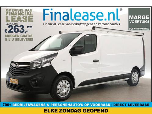 Opel Vivaro 1.6 CDTI L2H1 MARGE Airco Cam Cruise PDC €263pm, Auto's, Bestelauto's, Lease, Handgeschakeld, Diesel, Opel, Wit, Verzenden