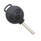 Smart Fortwo (2007-2016) sleutel, 3 knop remote, Ophalen, Nieuw