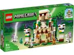 LEGO Minecraft 21250 Het ijzergolemfort, Nieuw, Verzenden