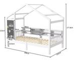 Kinderbed Huisvorm 90x200 cm met Opberglade, Verzenden, Nieuw