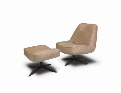 Fauteuil Ego - fauteuils - Beige, Huis en Inrichting, Stoelen, Nieuw, Leer