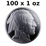 Verenigde Staten. 100 x 2023 1 oz American Silver Buffalo