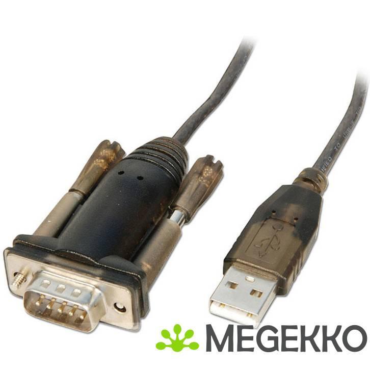 Lindy 42855 USB Serial Adapter Lite, Computers en Software, Overige Computers en Software, Nieuw, Verzenden
