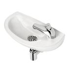 Fonteinset Plieger Compact 42x22CM Wit, Doe-het-zelf en Verbouw, Sanitair, Ophalen of Verzenden, Nieuw, Chroom, Overige typen