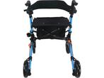 IMPAQT Rollator - Lichtgewicht 7,9 kg - Opvouwbaar - Blauw, Verzenden, Zo goed als nieuw