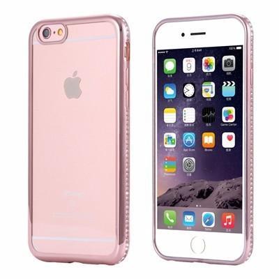 Crystal Diamant iPhone 6S PLUS / 6 PLUS Bling Case Transpara, Telecommunicatie, Mobiele telefoons | Hoesjes en Frontjes | Apple iPhone