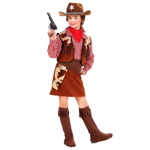 Cowgirl Kostuum Meisje 6 delig, Kinderen en Baby's, Carnavalskleding en Verkleedspullen, Nieuw, Verzenden