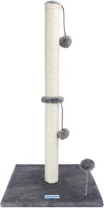 Krabpaal voor katten - 80x41x41 cm - Wit - Nobleza, Verzenden, Zo goed als nieuw