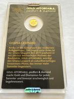 Rwanda. 10 FRW 2019 Leopard mit Diamant 1/100 Oz (.999)