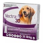 Vectra Anti-vlo & Teek 3D Hond L 25-40 kg 3 stuks, Dieren en Toebehoren, Verzenden, Nieuw