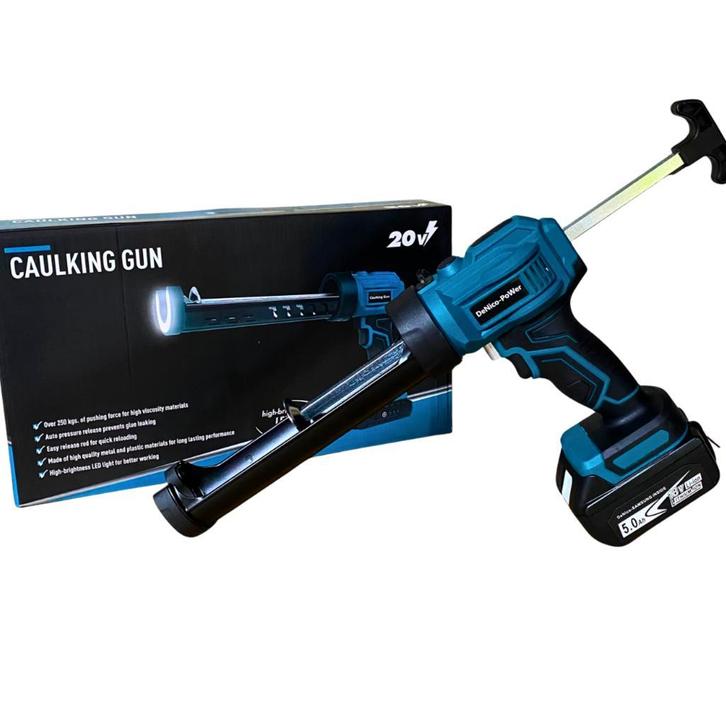 Kitspuit kitpistool 18V met led en garantie, Doe-het-zelf en Verbouw, Gereedschap | Handgereedschap, Nieuw, Verzenden