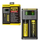Nitecore I2 oplader lader voor 18650 batterijen batterij, Nieuw, Verzenden