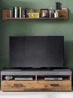 TV meubel + wandplank IJzendijke - tv-meubels, Huis en Inrichting, Nieuw, Overige materialen