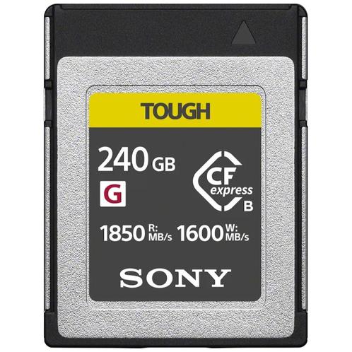 Sony CFexpress Memory Card Type B 240GB, Audio, Tv en Foto, Fotografie | Geheugenkaarten, Overige typen, Nieuw, Ophalen of Verzenden