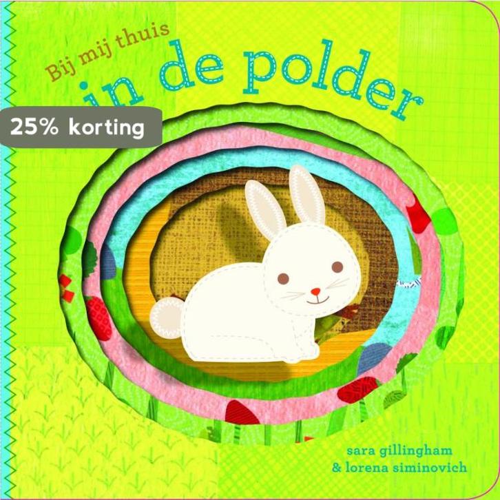 Bij mij thuis in de polder 9789025748135 Sara Gillingham, Boeken, Kinderboeken | Baby's en Peuters, Gelezen, Verzenden