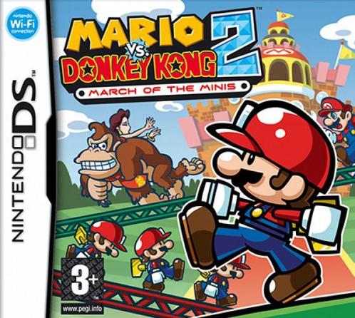 Mario Vs. Donkey Kong 2 (verpakking Spaans, game Engels)..., Spelcomputers en Games, Games | Nintendo DS, Gebruikt, Verzenden