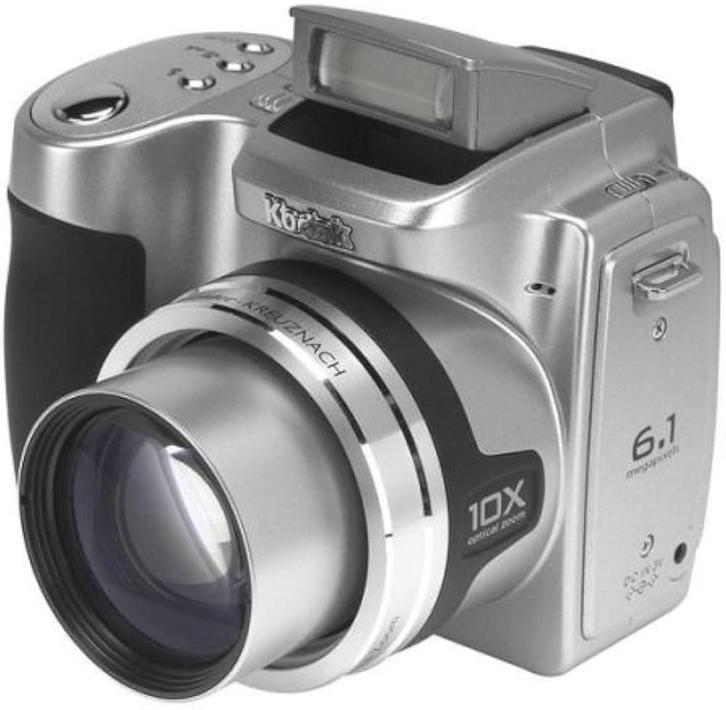 Kodak EasyShare Z650 Digitale Bridge Camera - Zilver, Audio, Tv en Foto, Fotocamera's Digitaal, Zo goed als nieuw, Verzenden