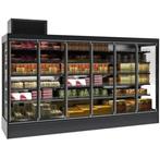 Wandkoeling zwart | 5 etages | Geforceerd | 2500x975x2210..., Zakelijke goederen, Horeca | Keukenapparatuur, Verzenden, Nieuw in verpakking