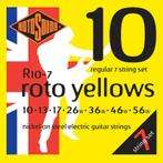 Rotosound R10-7 Roto Yellow 7-snarige elektrische gitaarsnar, Muziek en Instrumenten, Verzenden, Nieuw