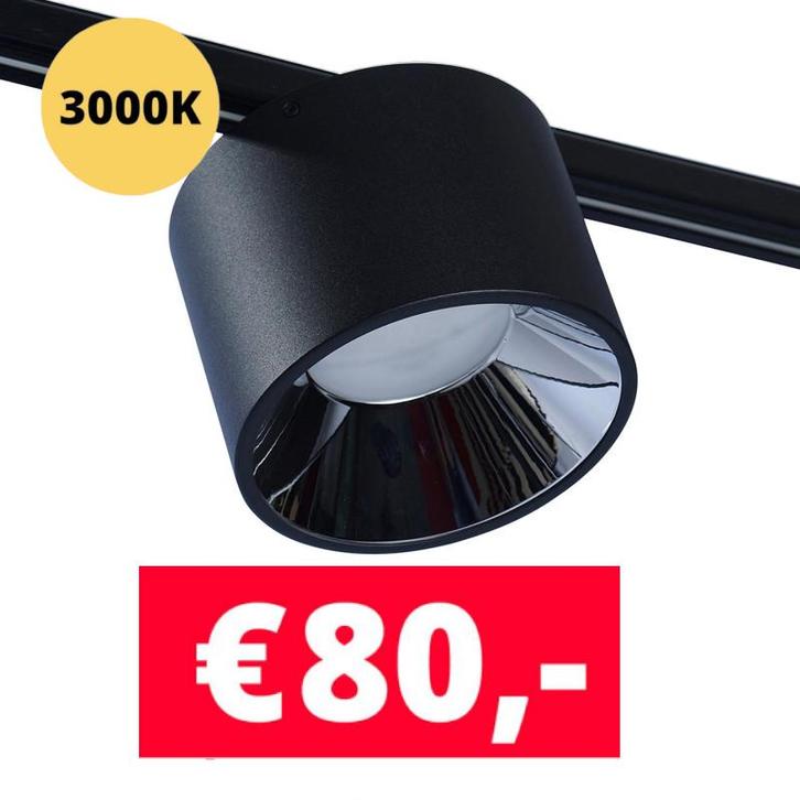 LED (midden) spot BUSS19 Philips zwart 3000K, Huis en Inrichting, Lampen | Spots