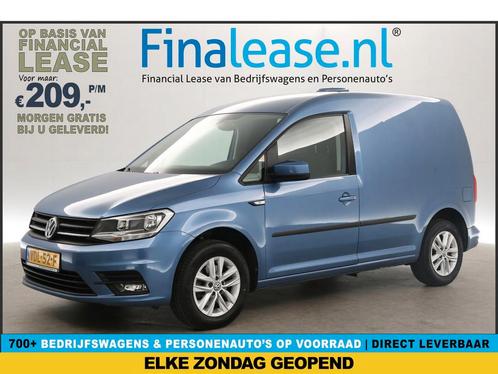 Volkswagen Caddy 2.0 TDI L1H1 Airco Cruise Carpl PDC €209pm, Auto's, Bestelauto's, Lease, Handgeschakeld, Diesel, Volkswagen, Blauw