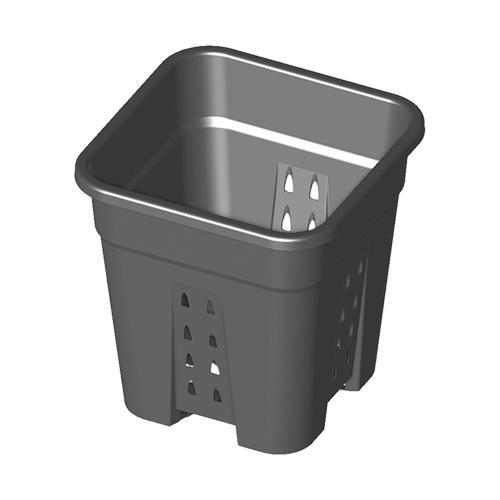Kweekpot met gaatjes 11 liter - Pot geperforeerd - Vierkant, Tuin en Terras, Kweekspullen, Nieuw, Ophalen of Verzenden