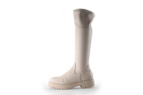 Nelson Laarzen in maat 39 Wit | 10% extra korting, Kleding | Dames, Schoenen, Wit, Zo goed als nieuw, Hoge laarzen, Verzenden