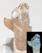 26 g - Firefly Quartz Skeletal Scepter – met Fluo